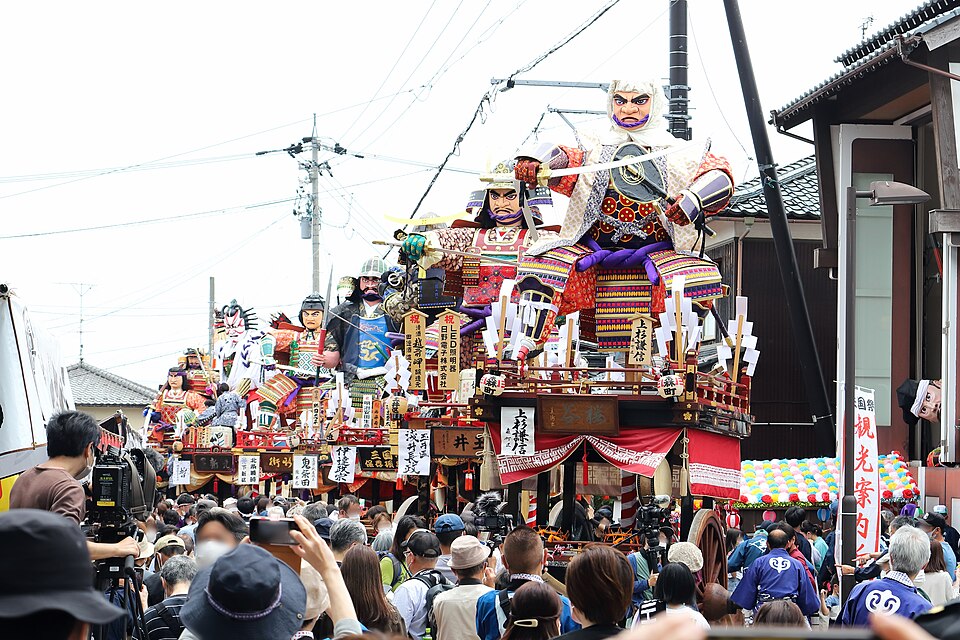 三國祭的歷屆記錄照片，並非當屆活動現場。