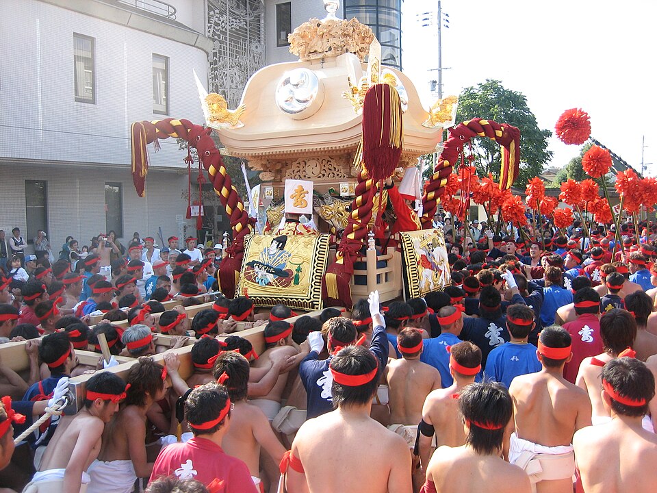 灘喧嘩祭的歷屆記錄照片，並非當屆活動現場。