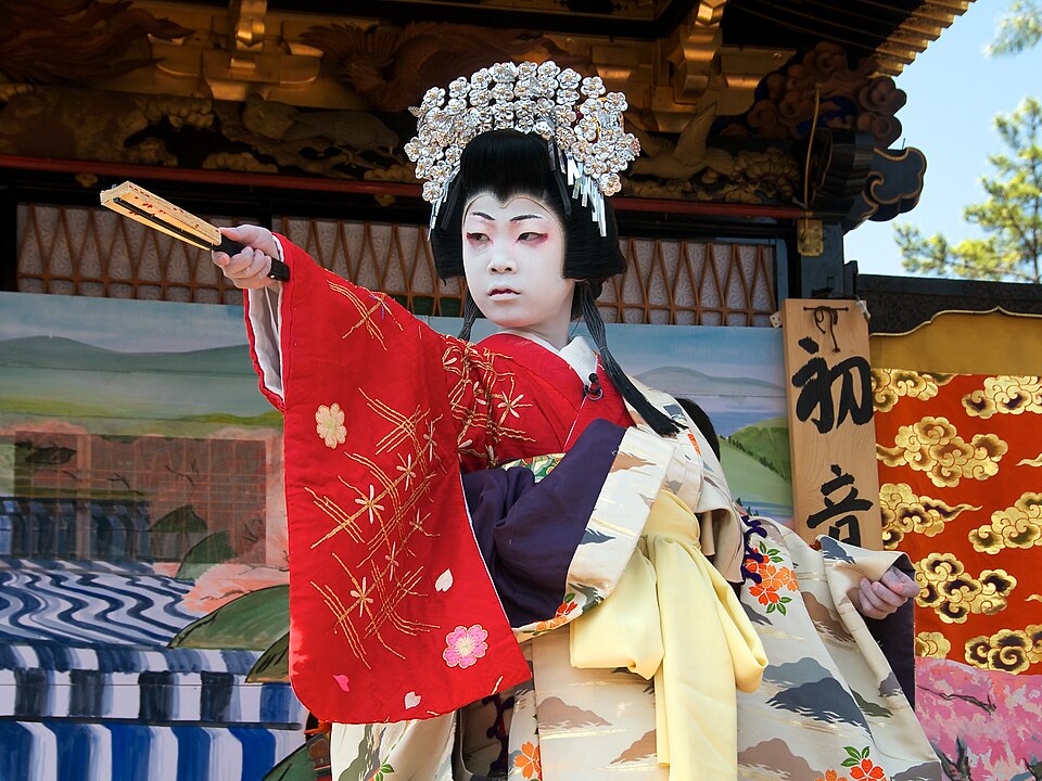 長濱曳山祭的歷屆記錄照片，並非當屆活動現場。